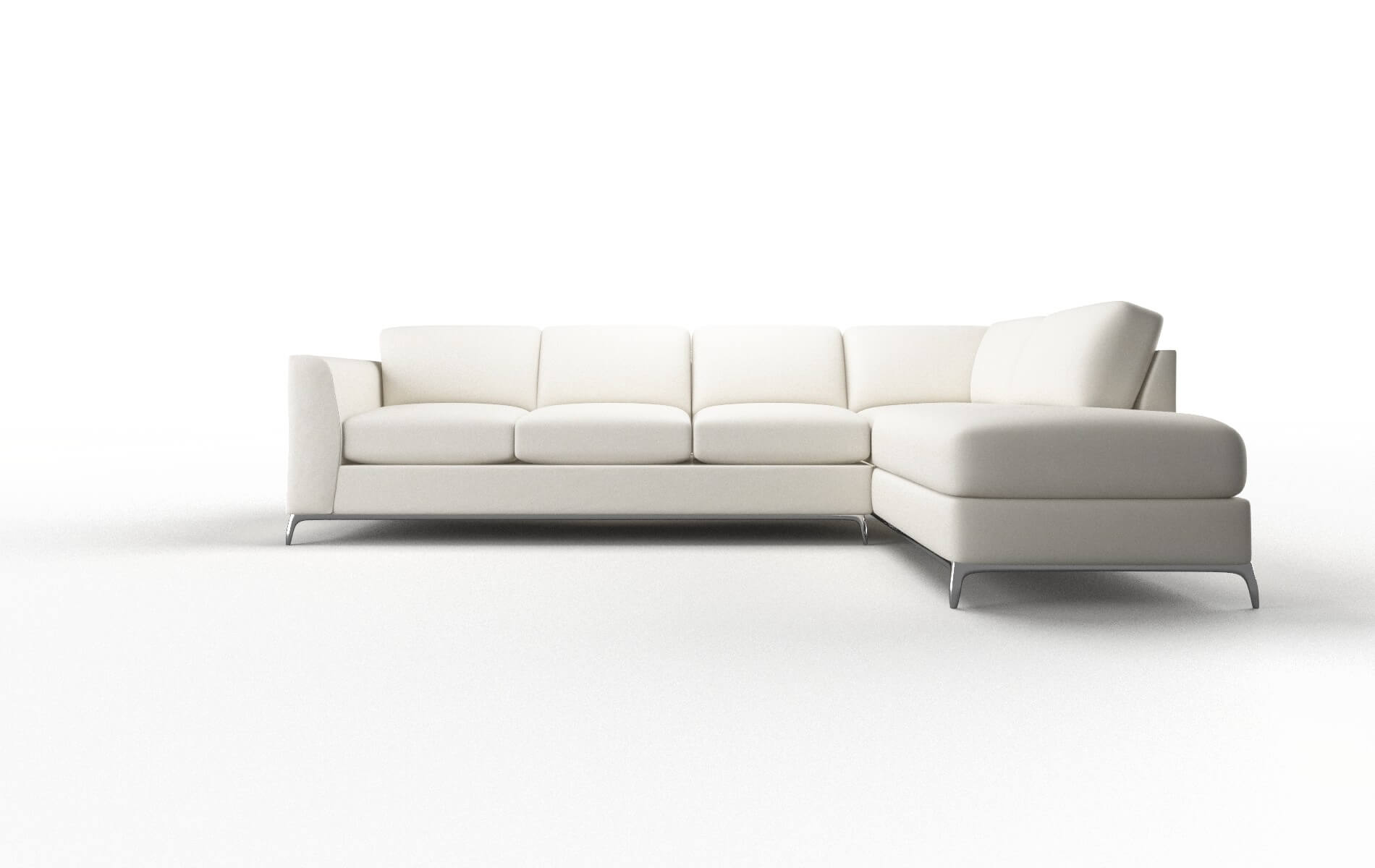 Toronto Cosmo ivory Panel Metal Legs  1