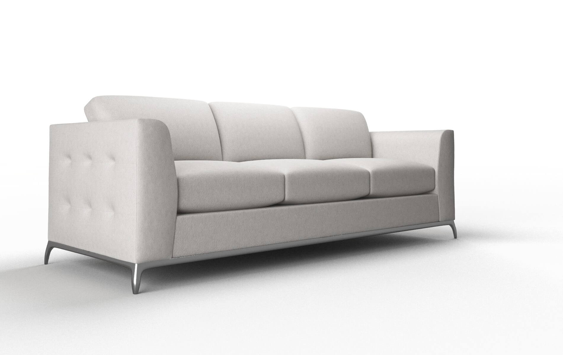 Toronto Cosmo Silver Sofa metal legs 2