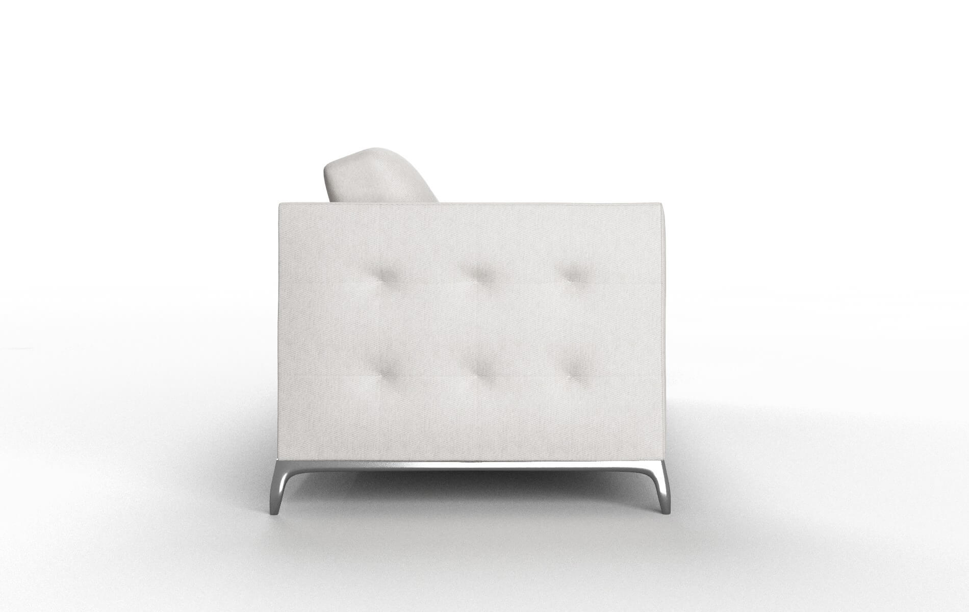 Toronto Cosmo Silver Sofa metal legs 3