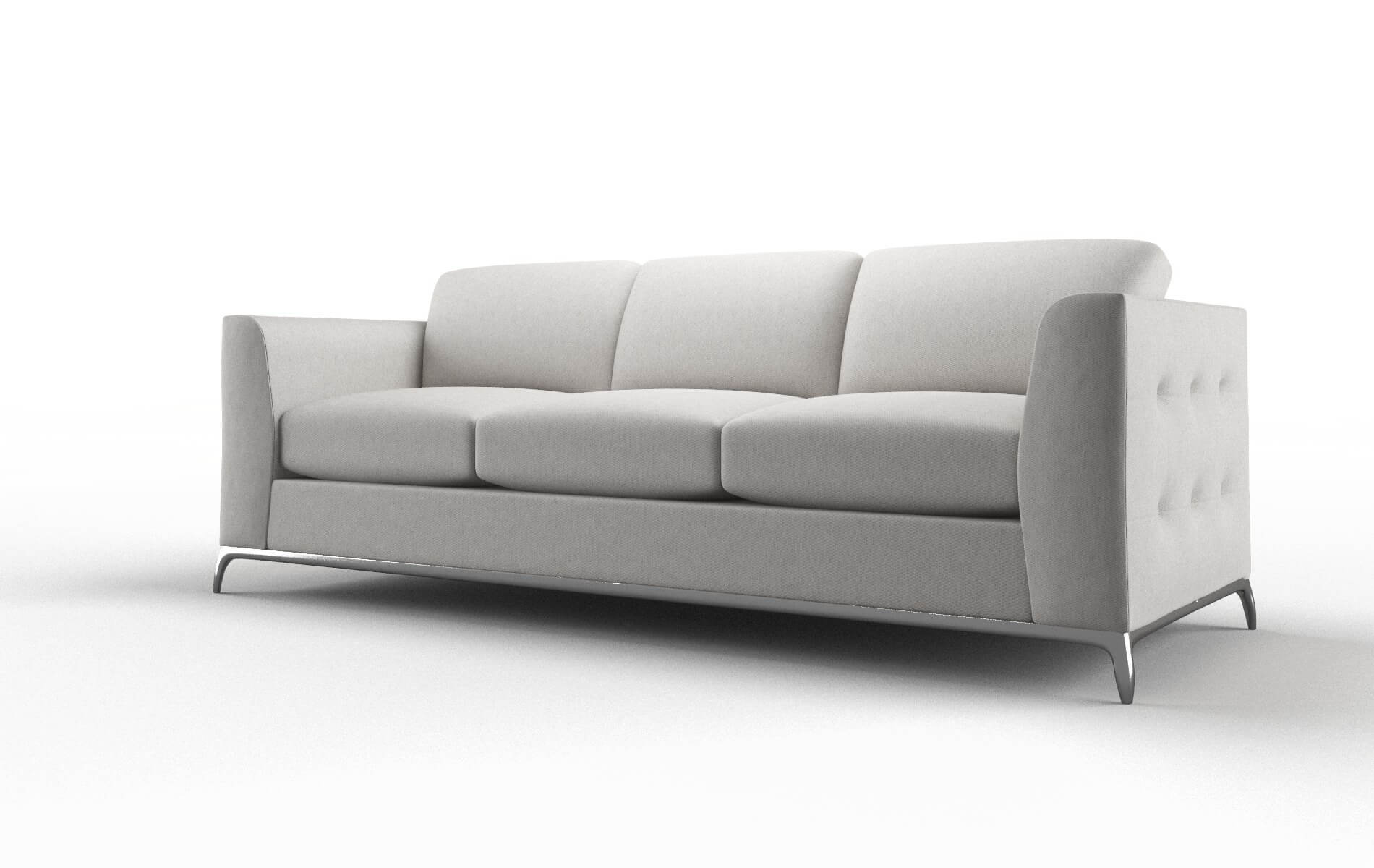 Toronto Cosmo Silver Sofa metal legs 4