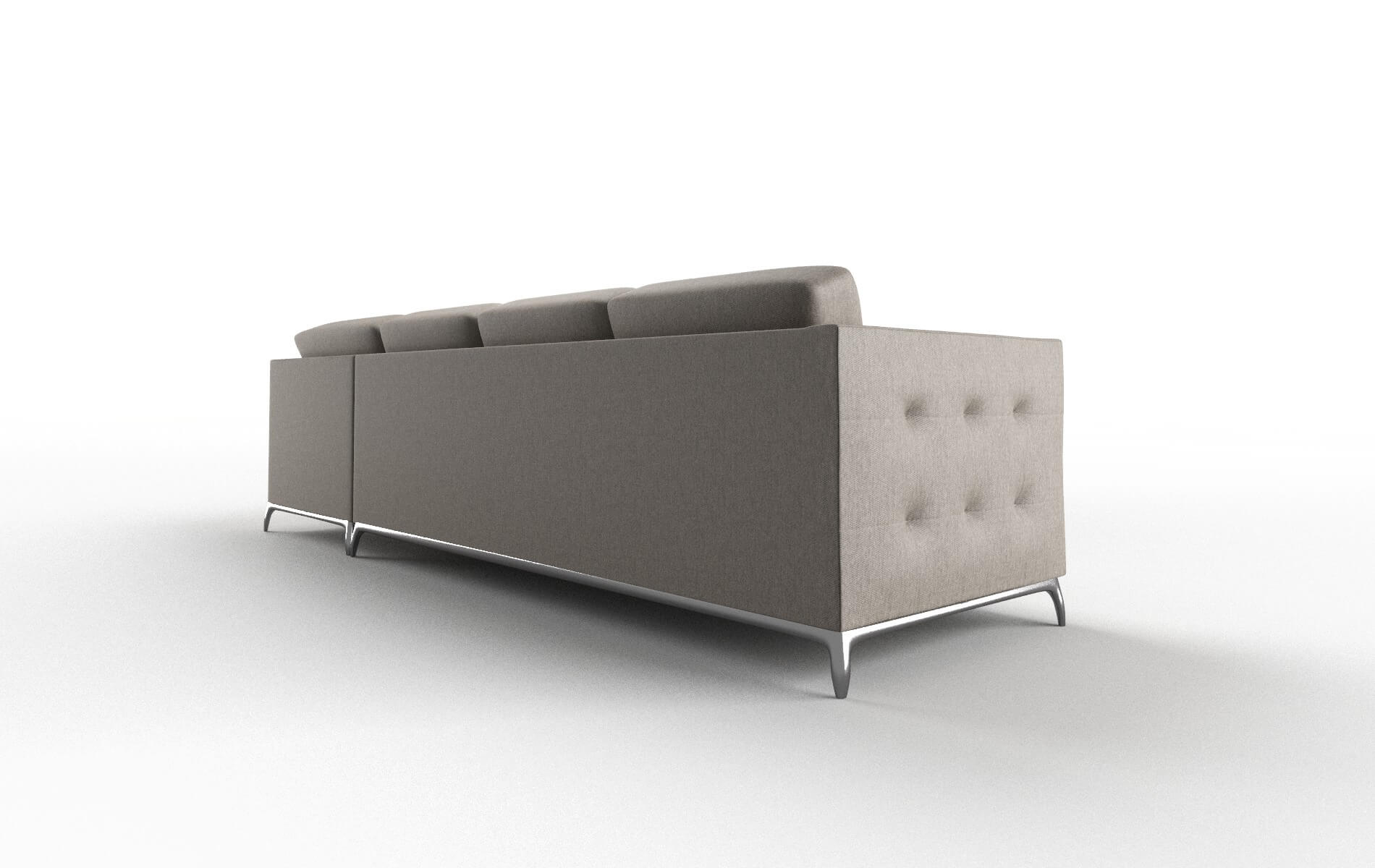 Toronto Cosmo Taupe Panel metal legs 5