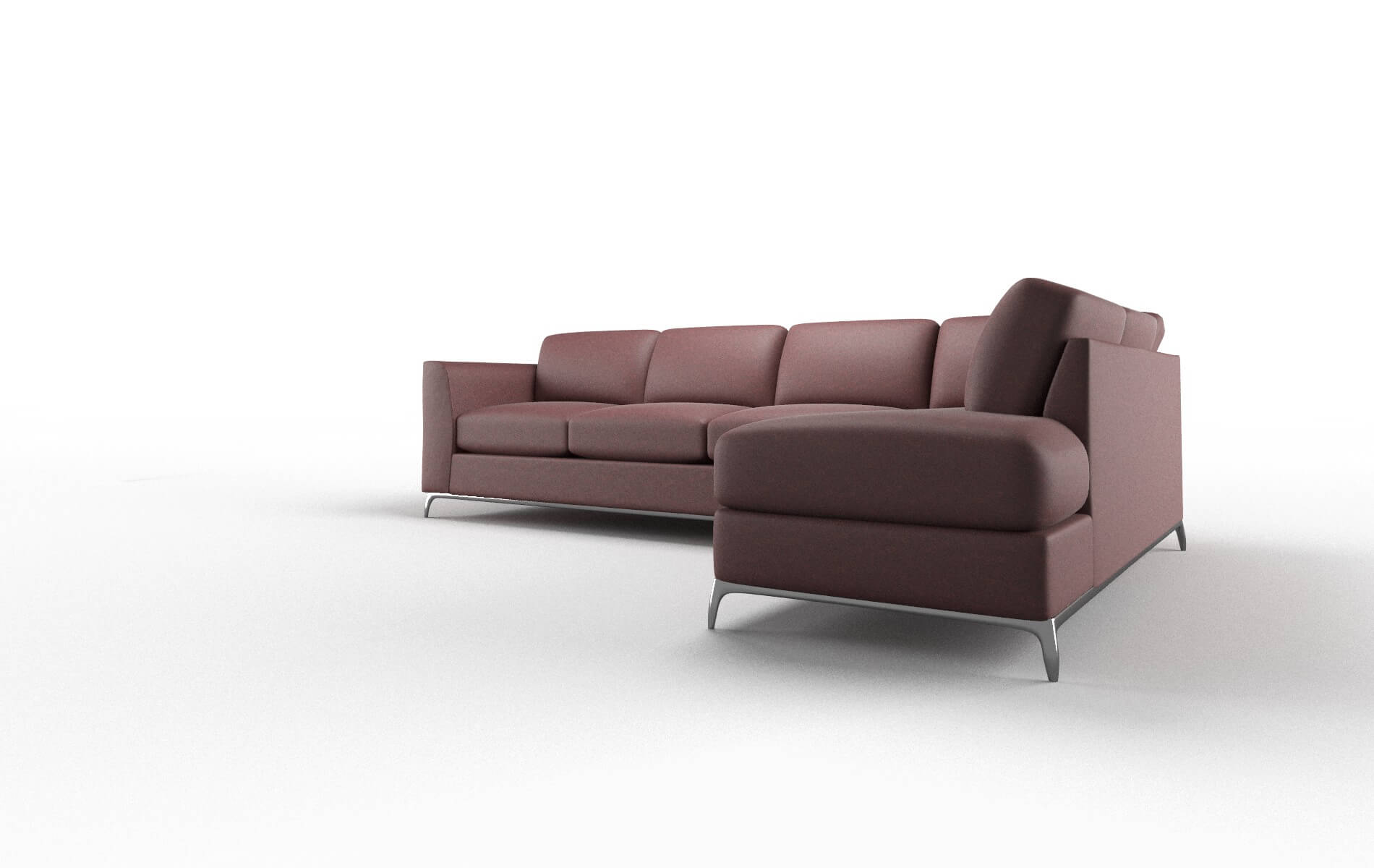 Toronto Derby Berry Panel metal legs 4