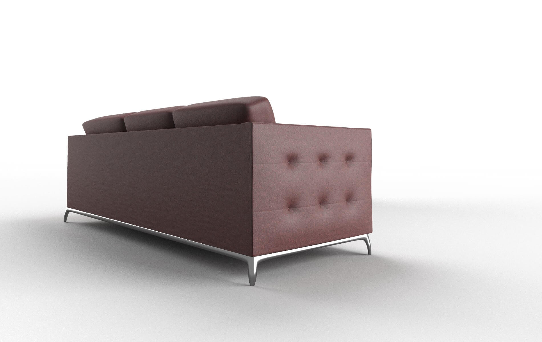 Toronto Derby Berry Sectional metal legs 3