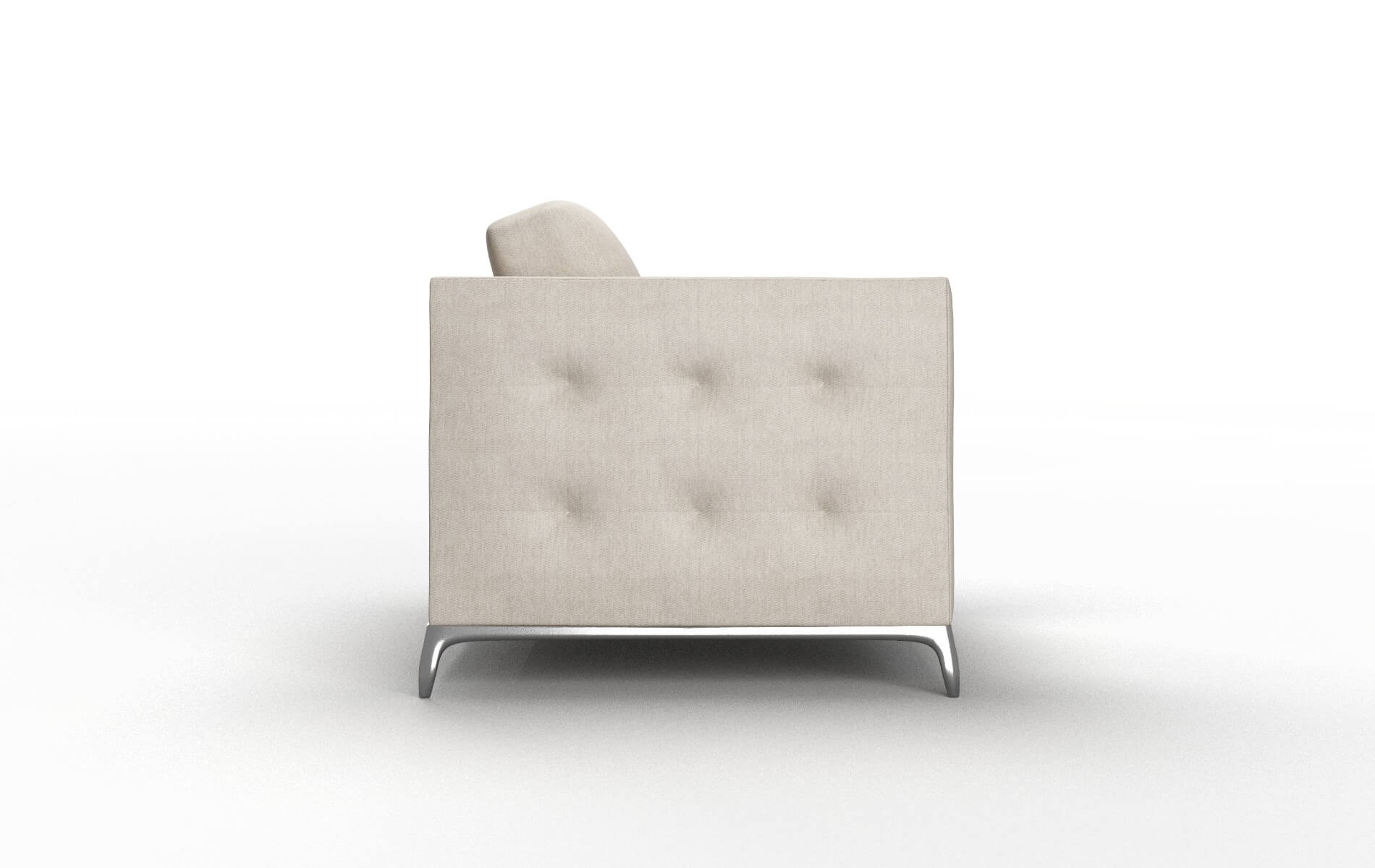 Toronto Derby Linen Chair metal legs 3