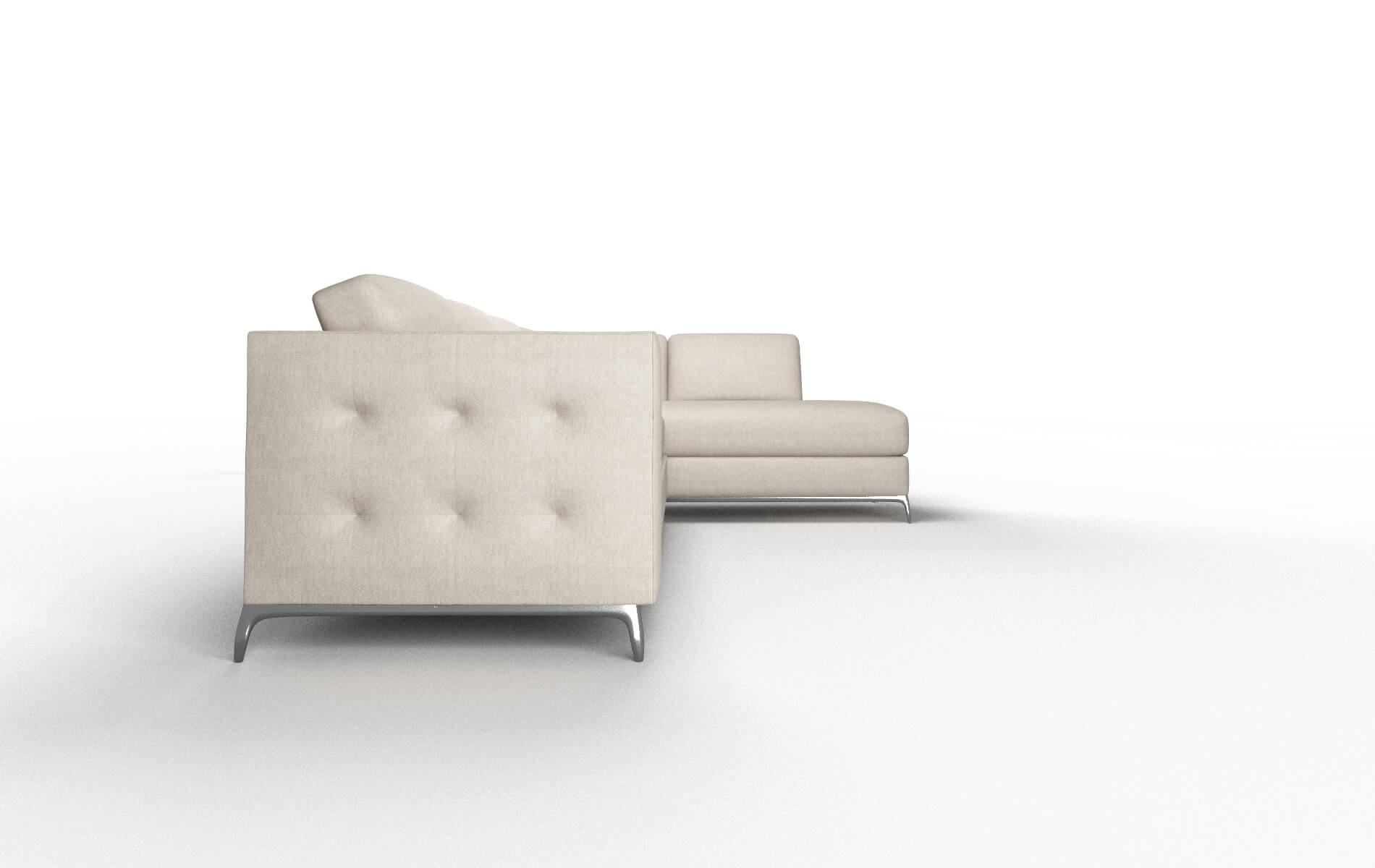 Toronto Derby Linen Panel metal legs 3