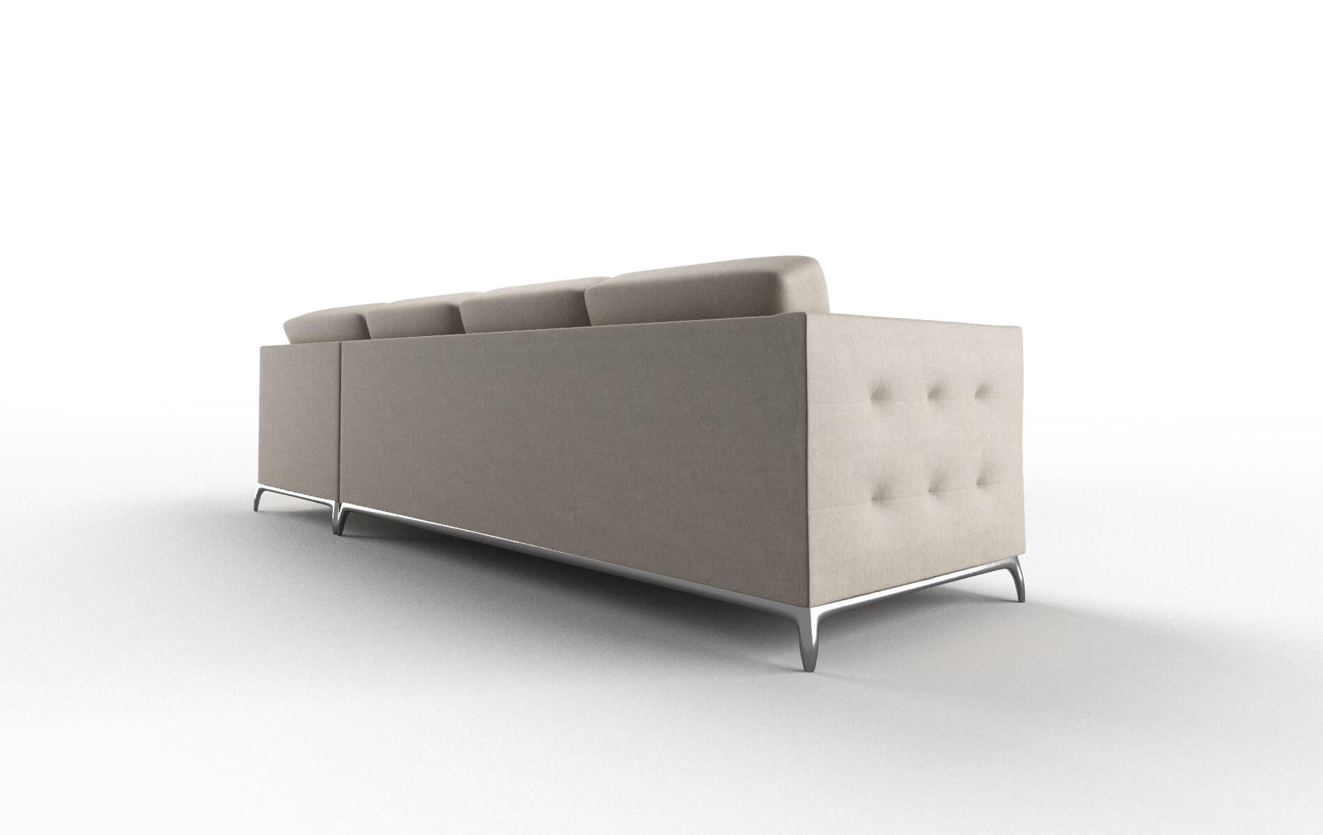 Toronto Derby Linen Panel metal legs 5