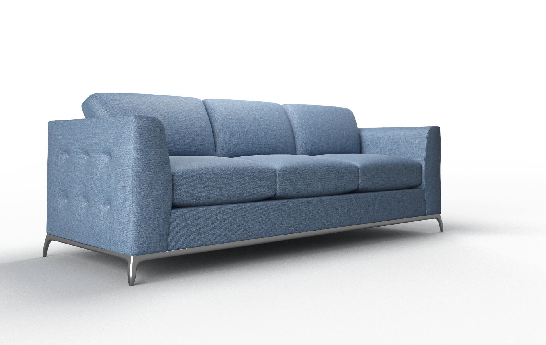 Toronto Derby Navy Sofa metal legs 2