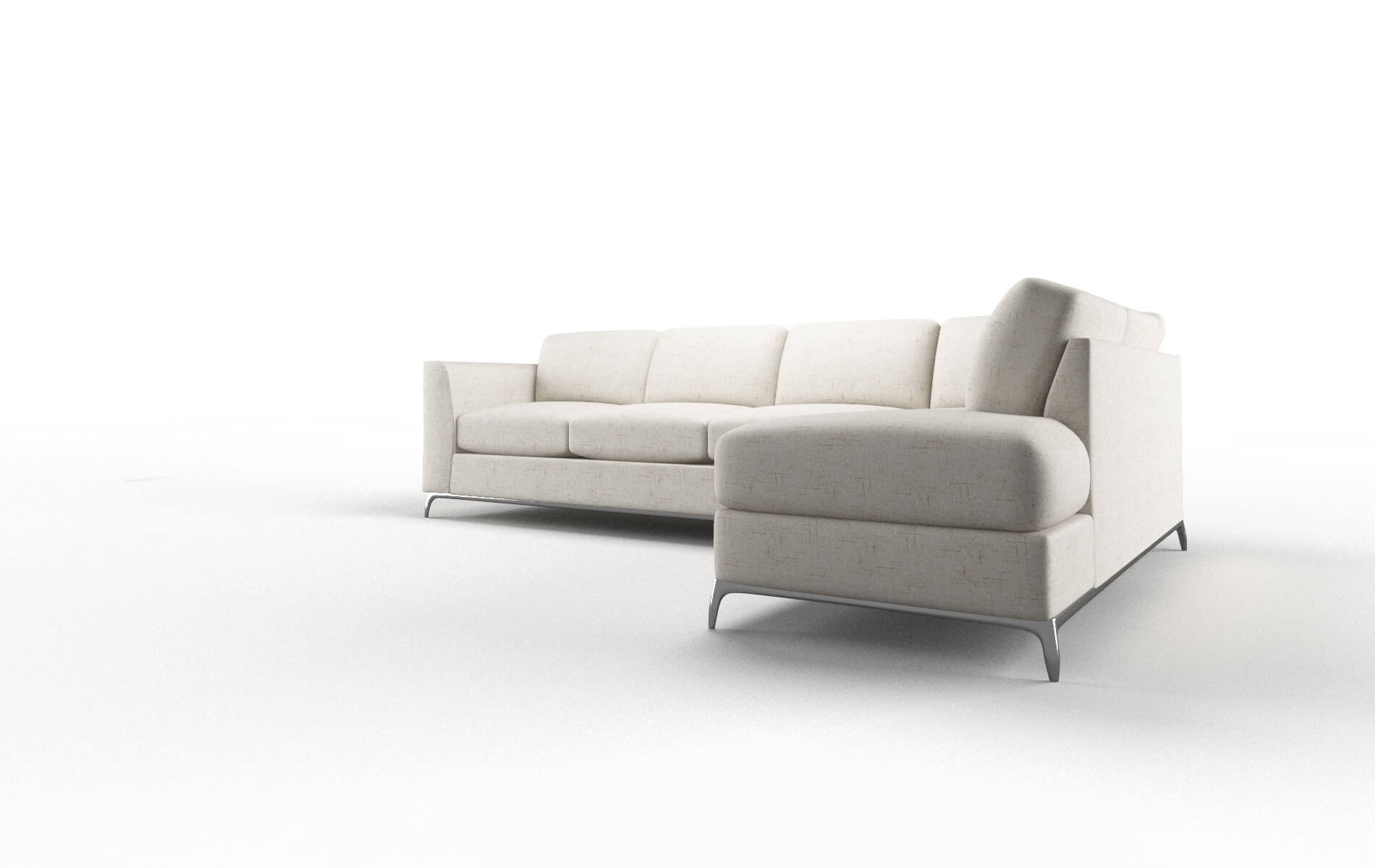 Toronto Derby Taupe Panel metal legs 4