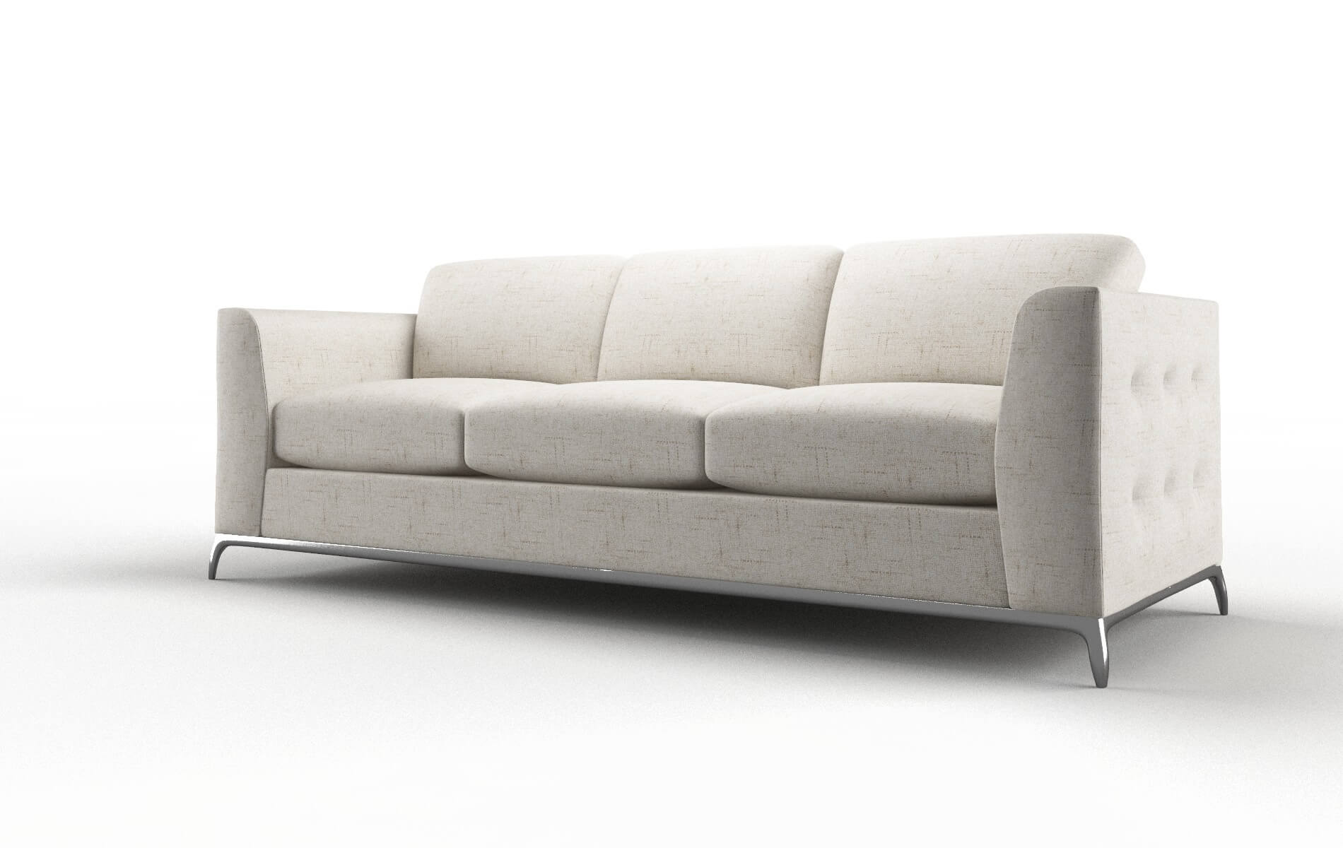 Toronto Derby Taupe Sofa metal legs 4