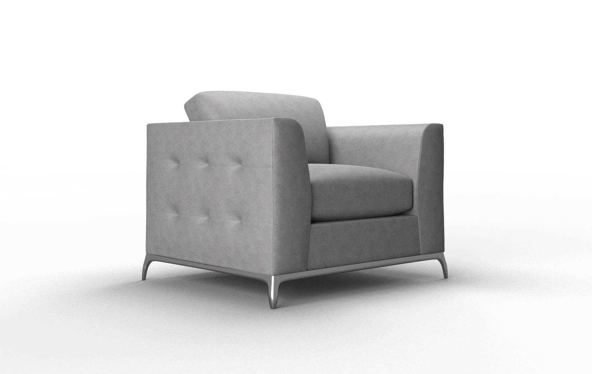 Toronto Dream_d Charcoal Chair metal legs 2