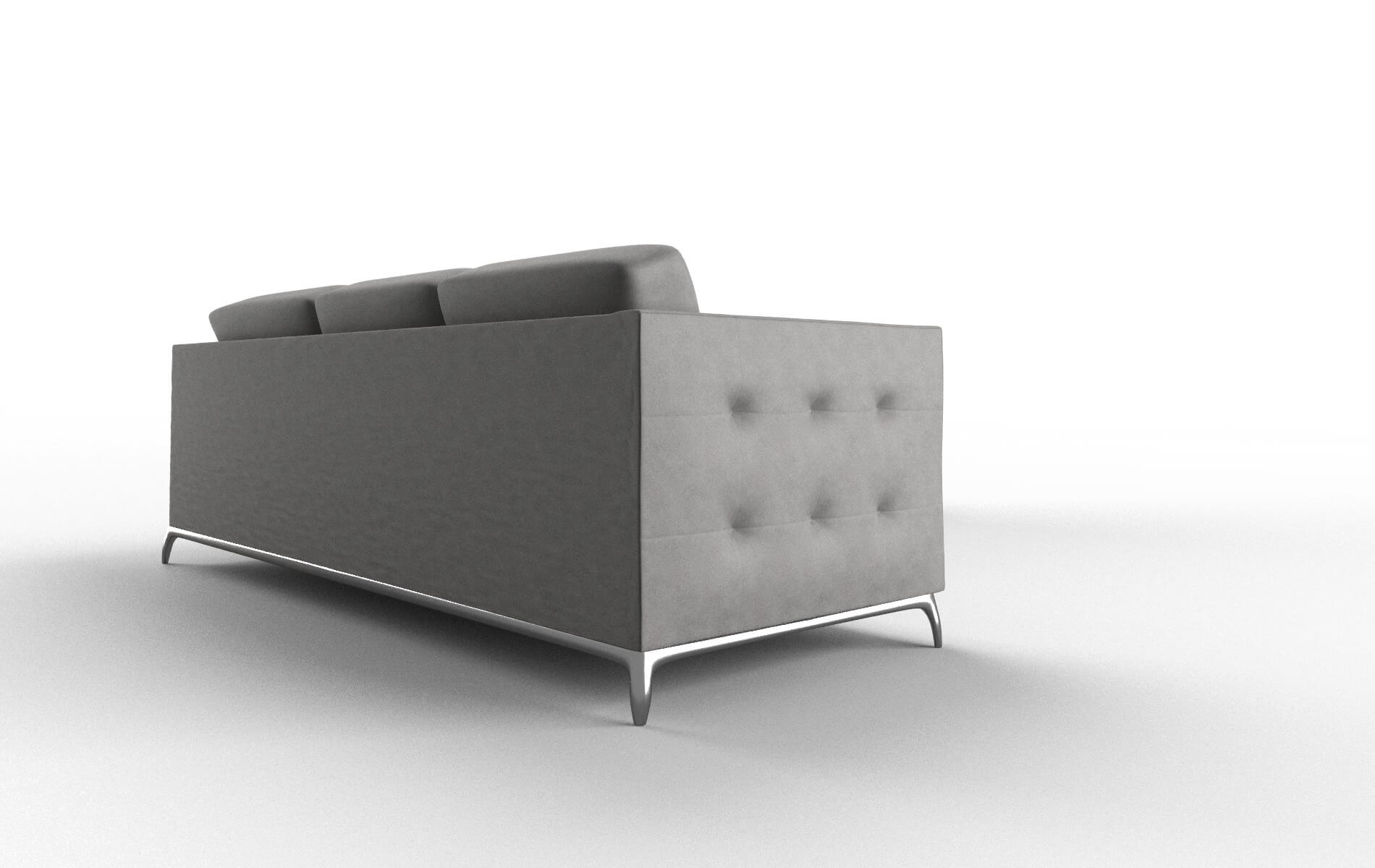 Toronto Dream_d Charcoal Sectional metal legs 3
