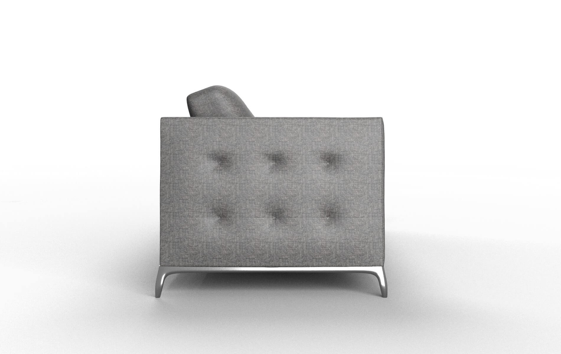 Toronto Insight Charcoal Sofa metal legs 3