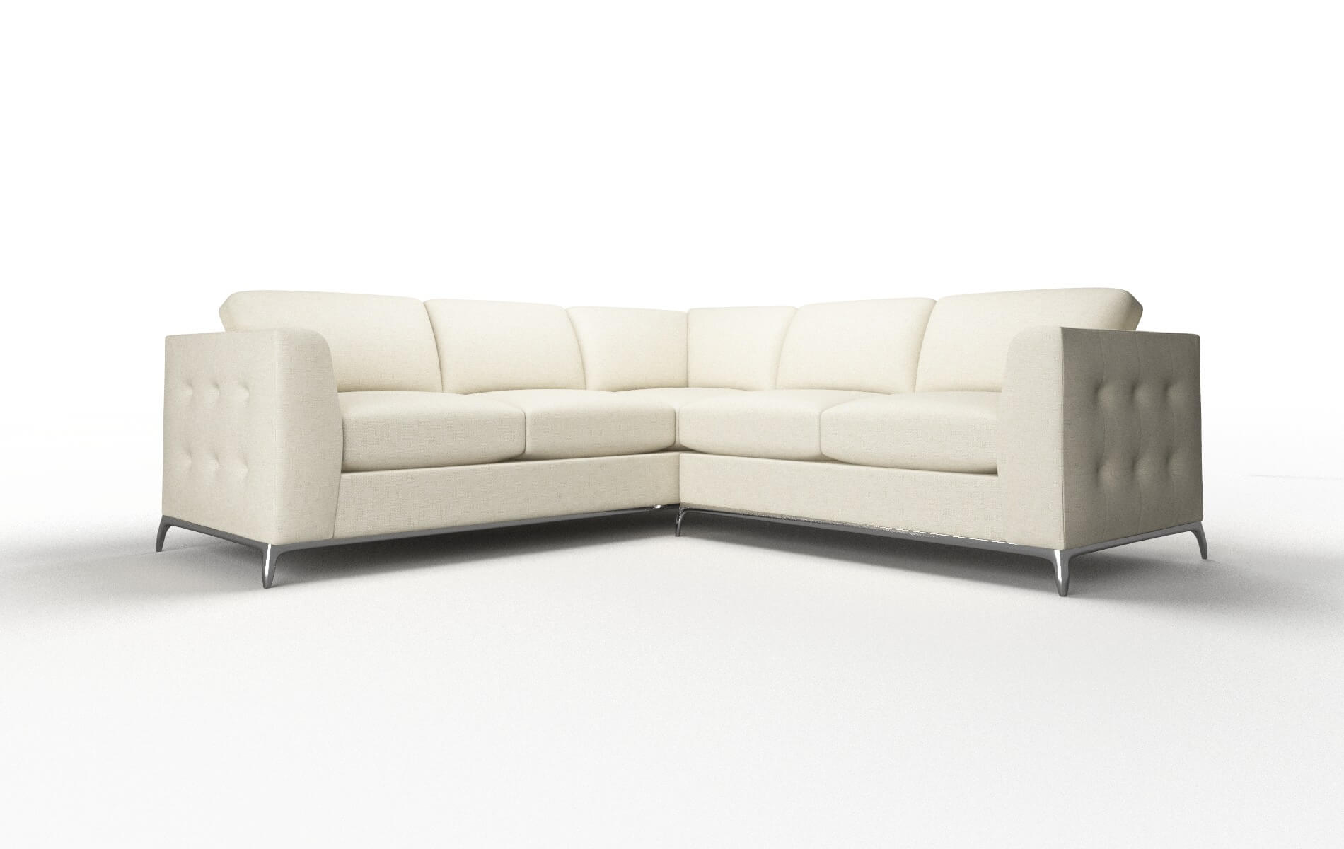 Toronto Lana Sand Sectional metal legs 1