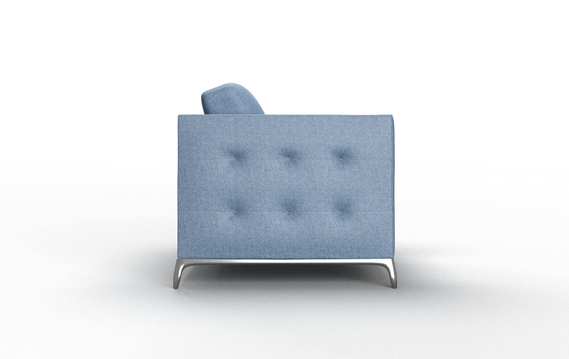 Toronto Leslie Indigo Chair metal legs 3