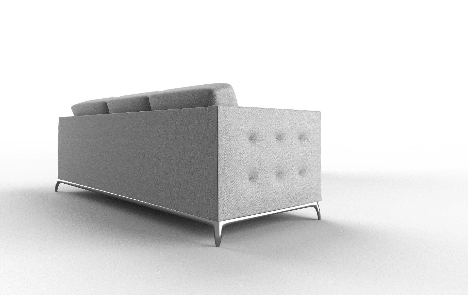 Toronto Malibu Dove Sectional metal legs 3