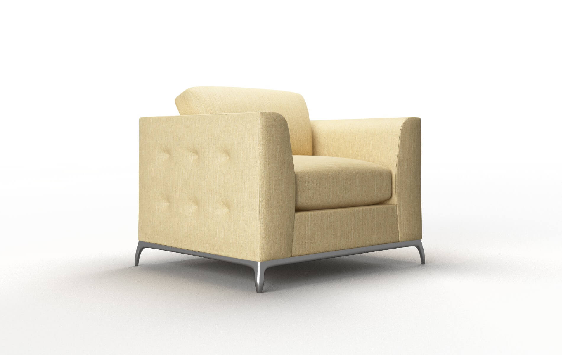 Toronto Malibu Maize Chair metal legs 2