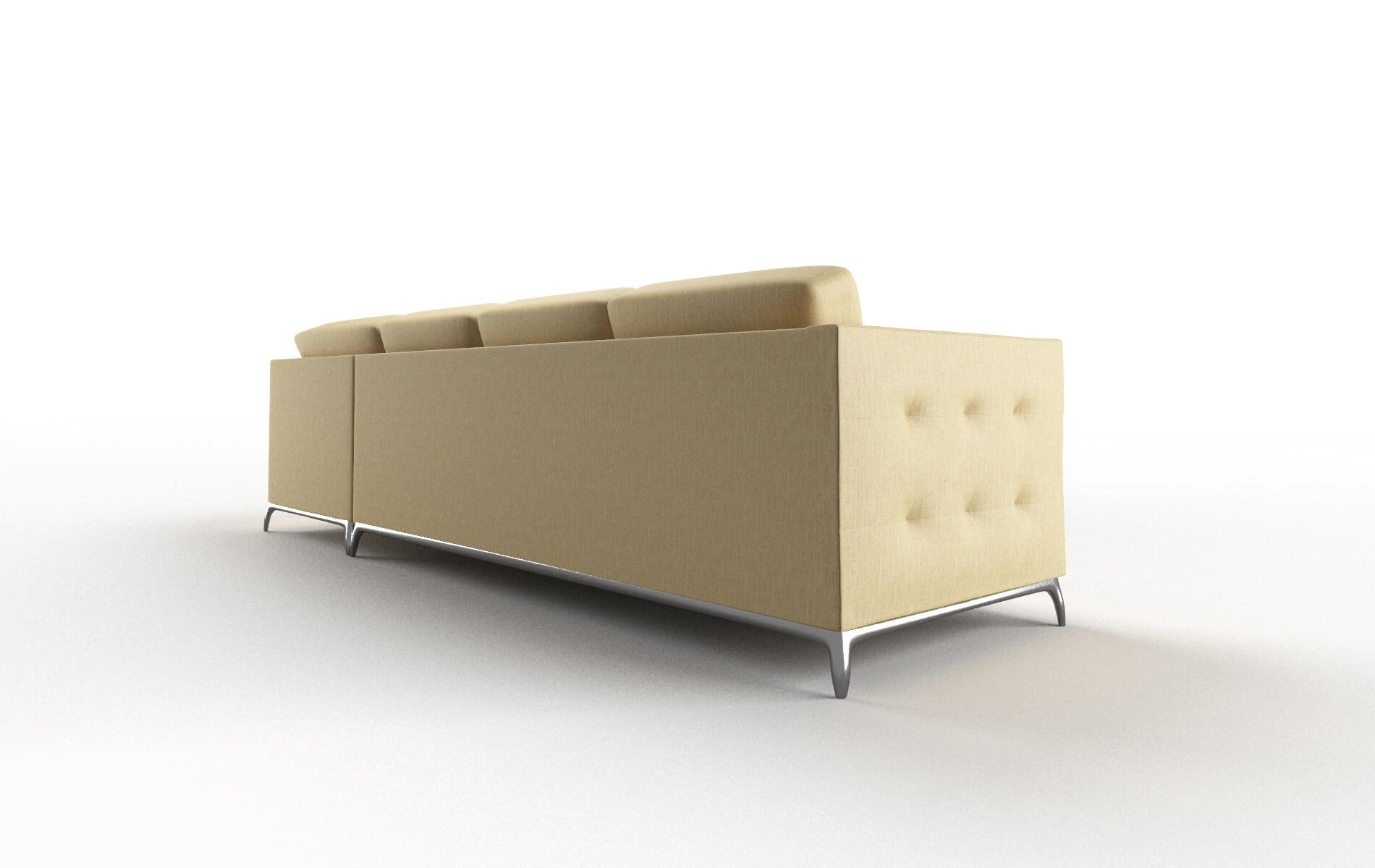 Toronto Malibu Maize Panel metal legs 5