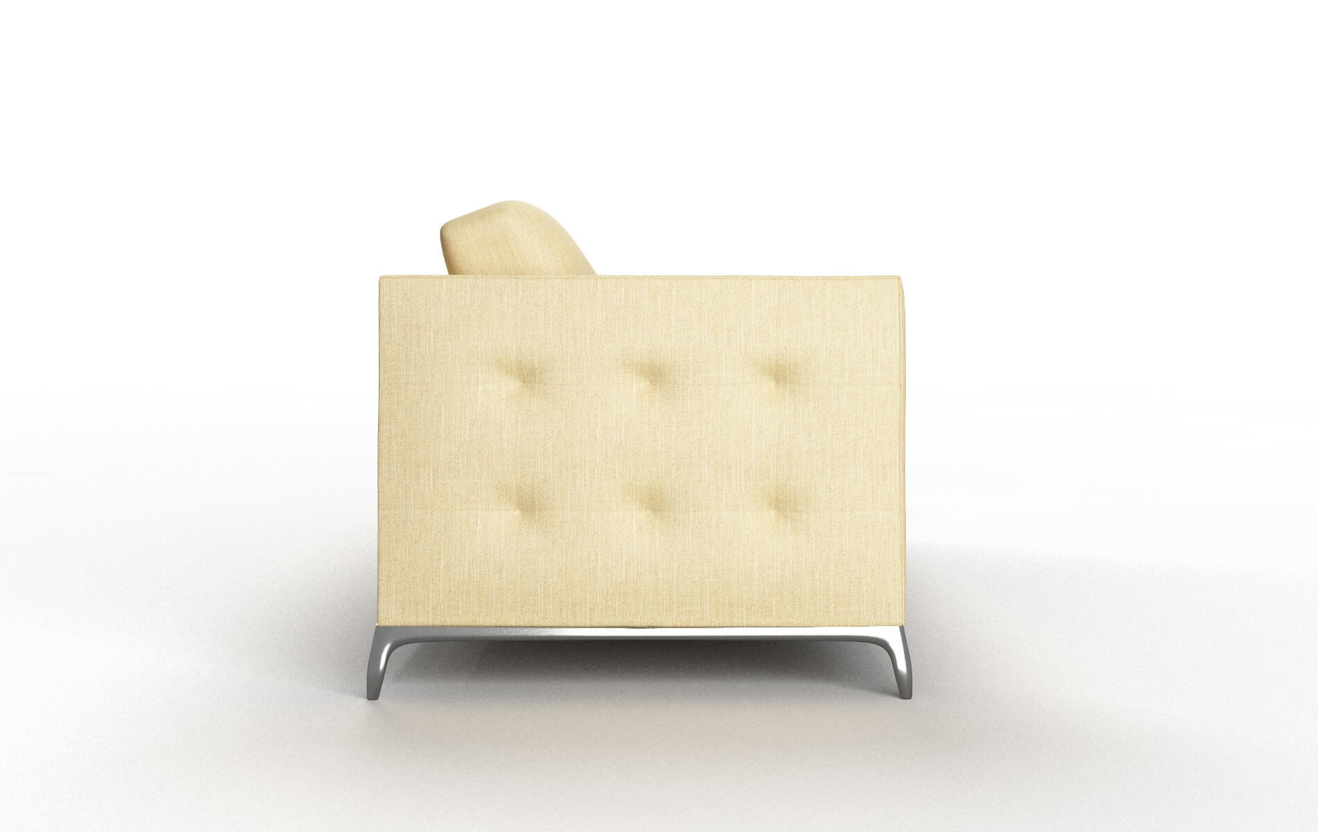 Toronto Malibu Maize Sofa metal legs 3