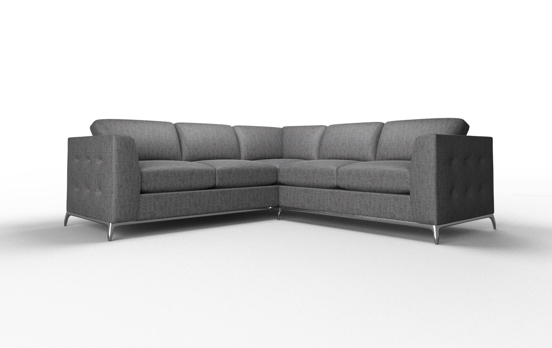 Toronto Marcy Baltic Sectional metal legs
