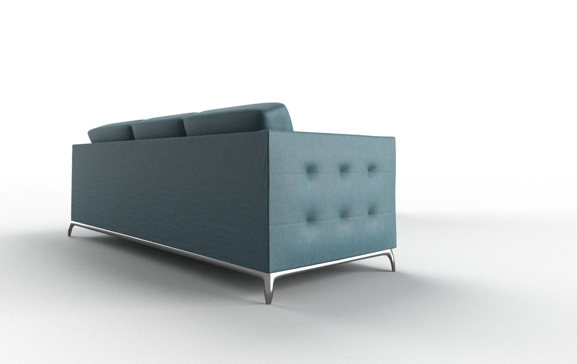 Toronto Merit Peacock Sectional metal legs 3