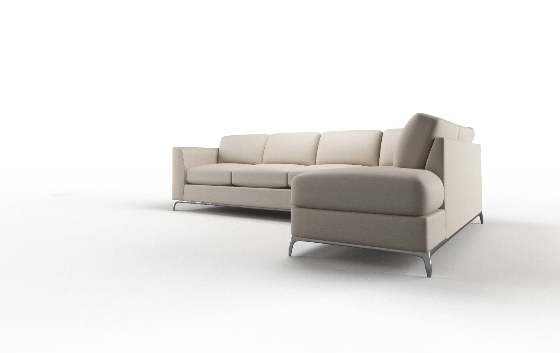 Toronto Naples Almond Panel metal legs 4