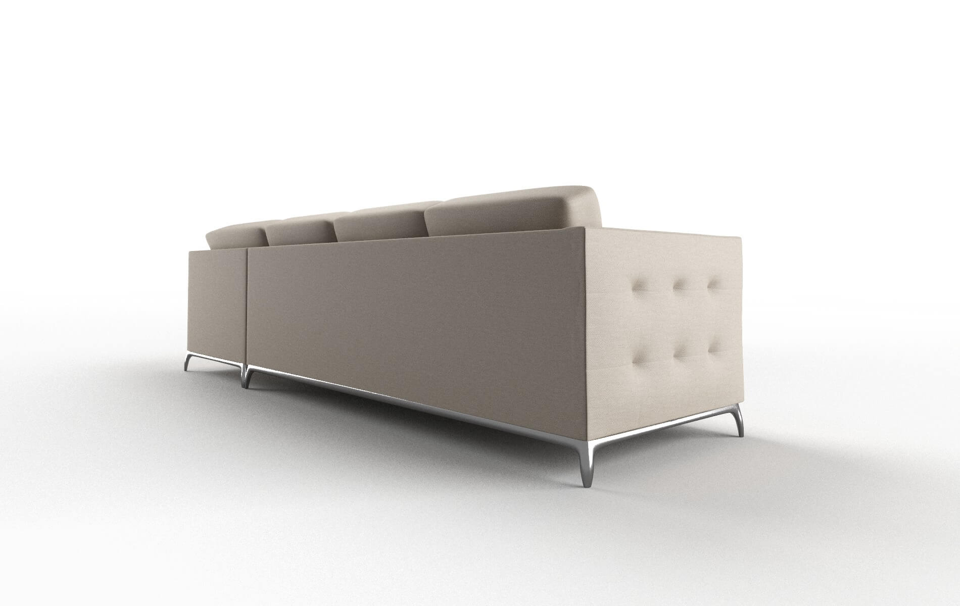 Toronto Naples Almond Panel metal legs 5