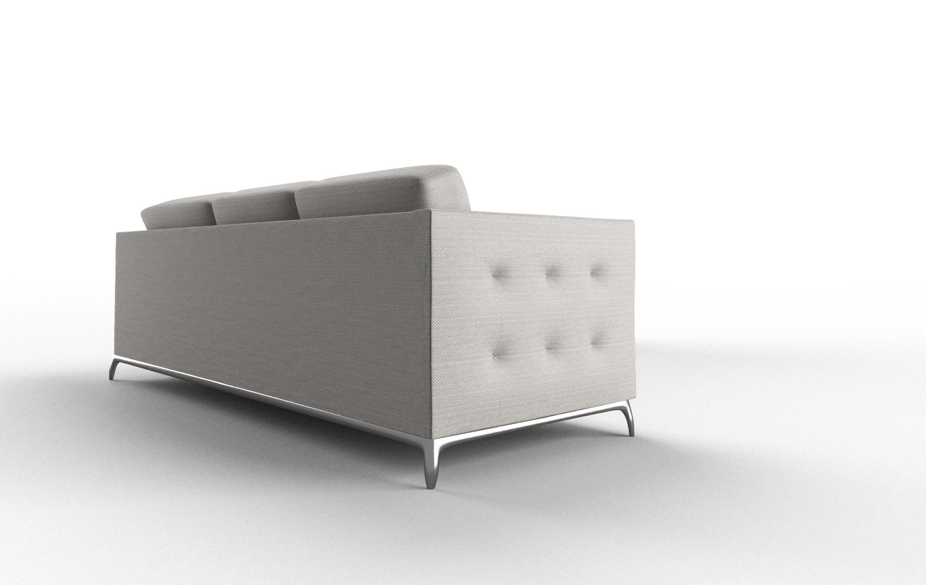 Toronto Naples Ash Sectional metal legs 3