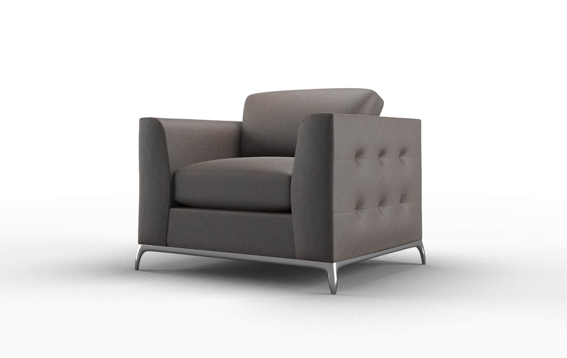 Toronto Naples Graphite Chair metal legs 4