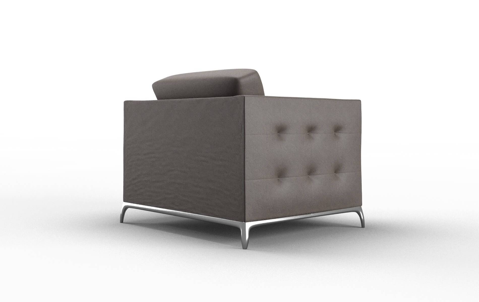 Toronto Naples Graphite Chair metal legs 5