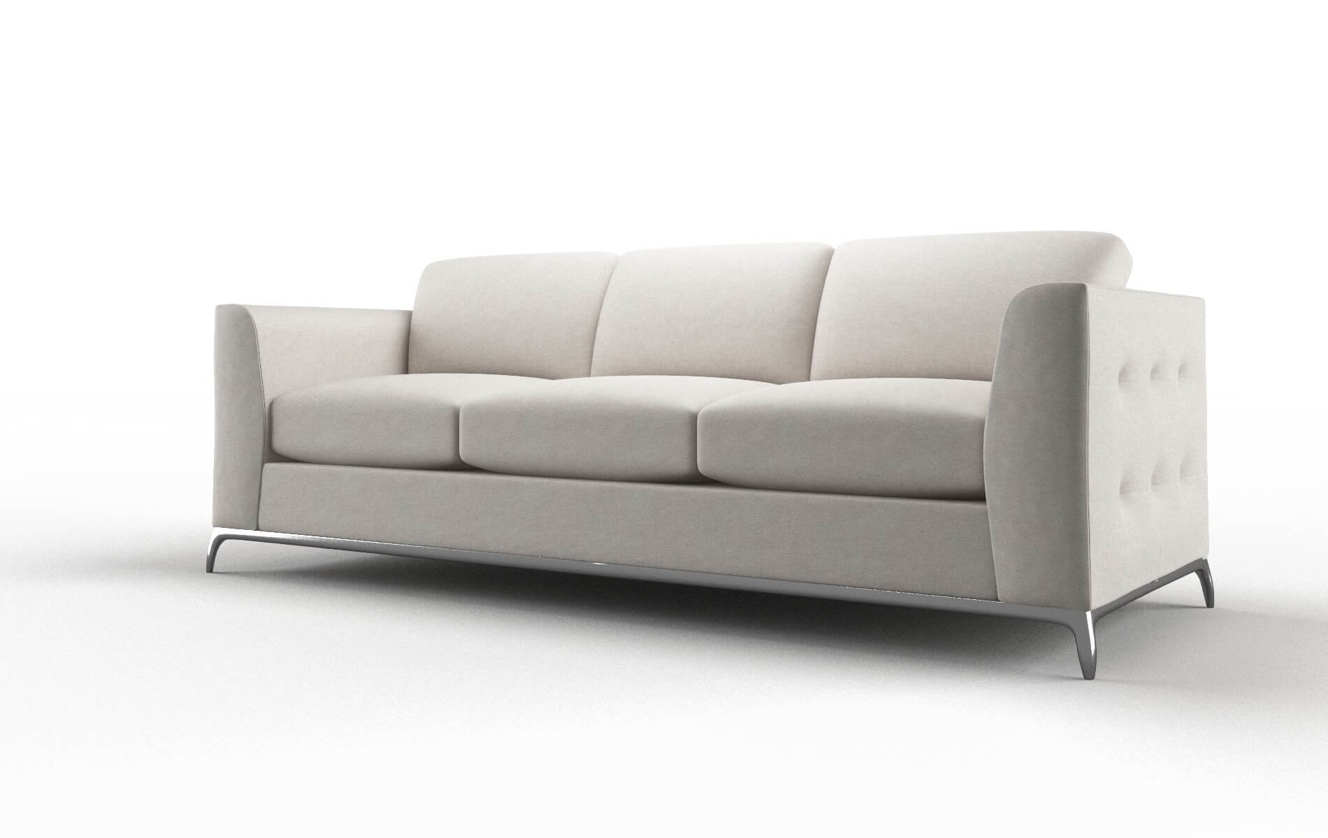 Toronto Noble Grey Sofa metal legs 4