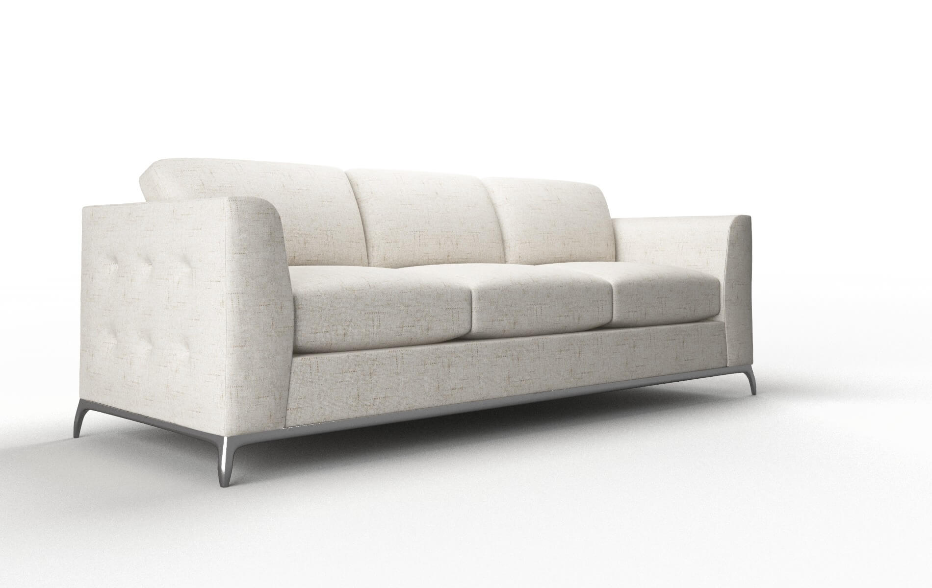 Toronto Oceanside Natural Sofa metal legs 2
