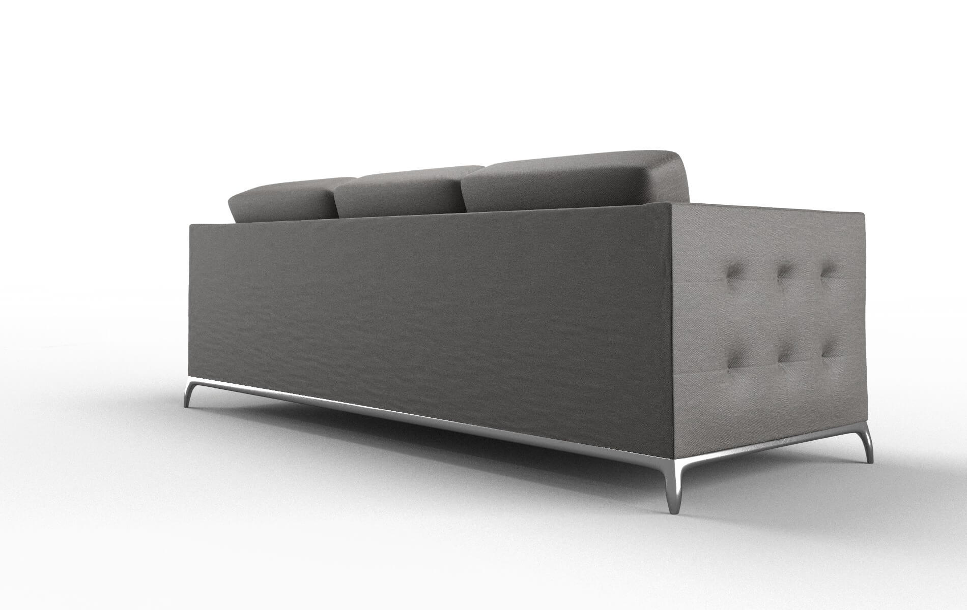 Toronto Oscar Grey Sofa metal legs 5