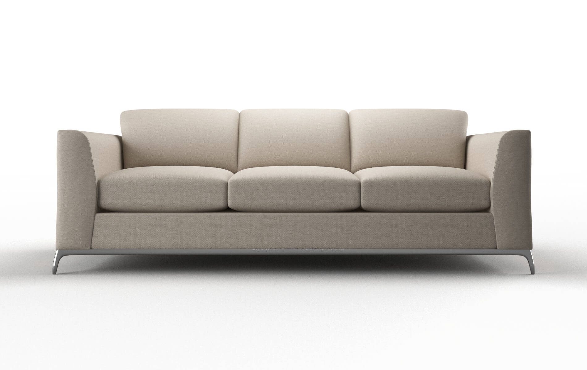 Toronto Oscar Linen Sofa metal legs 1