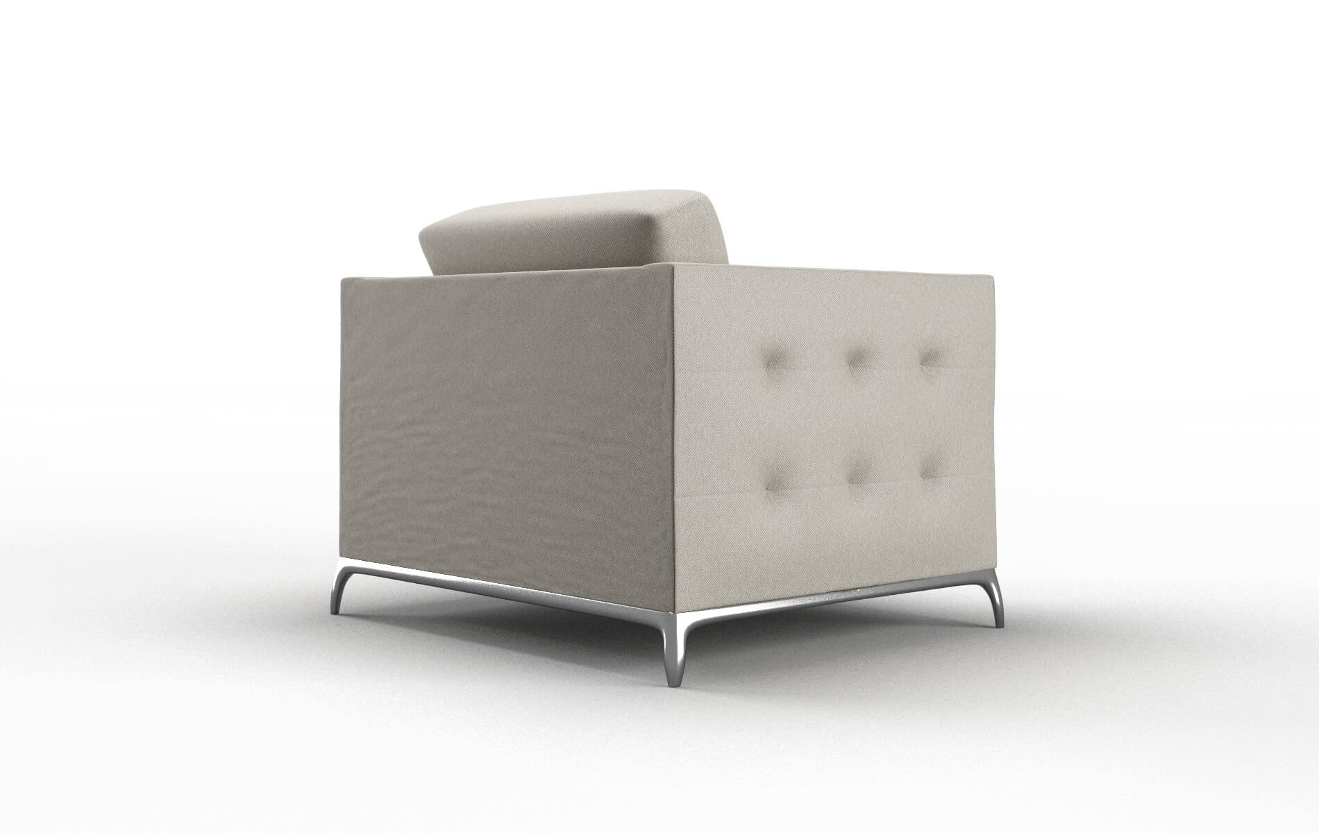 Toronto Oscar Silver Chair metal legs 5