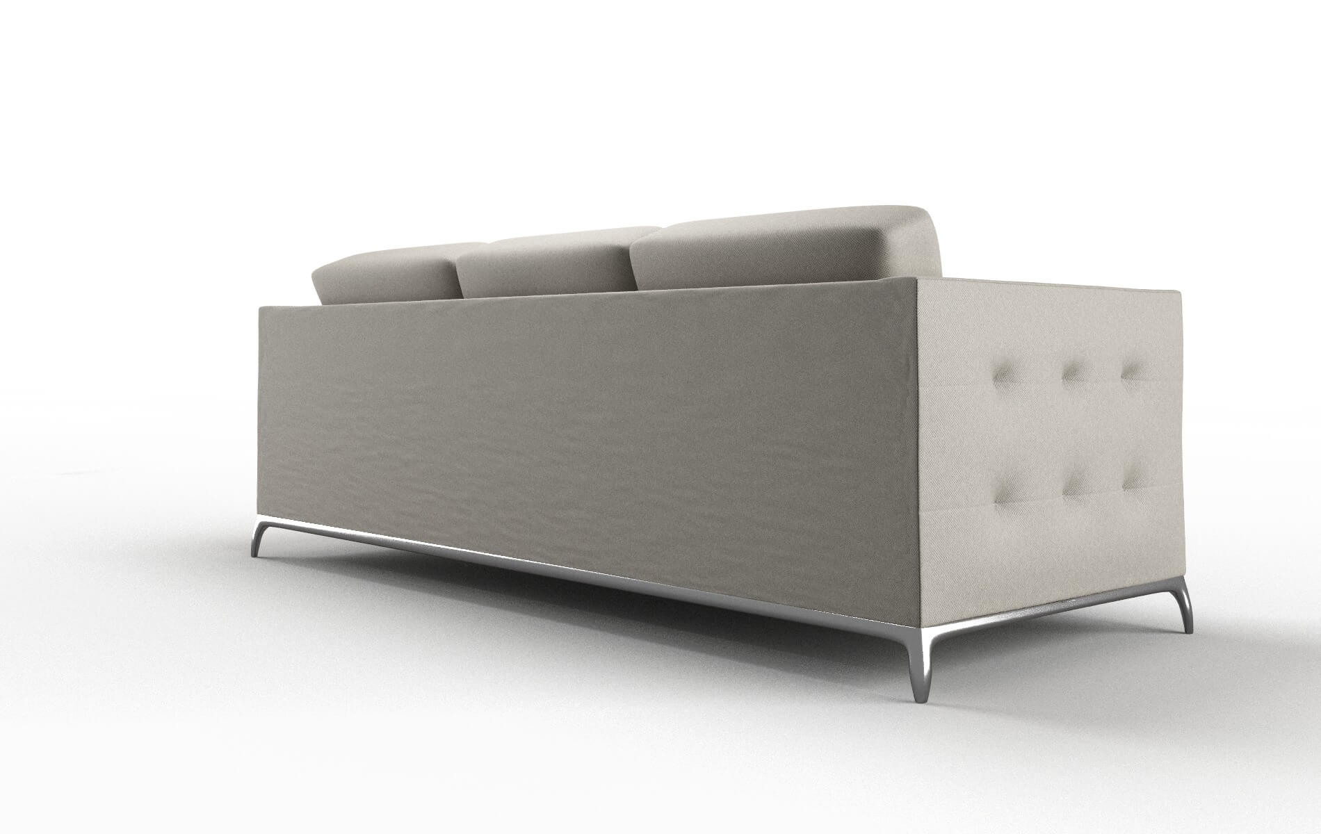 Toronto Oscar Silver Sofa metal legs 5