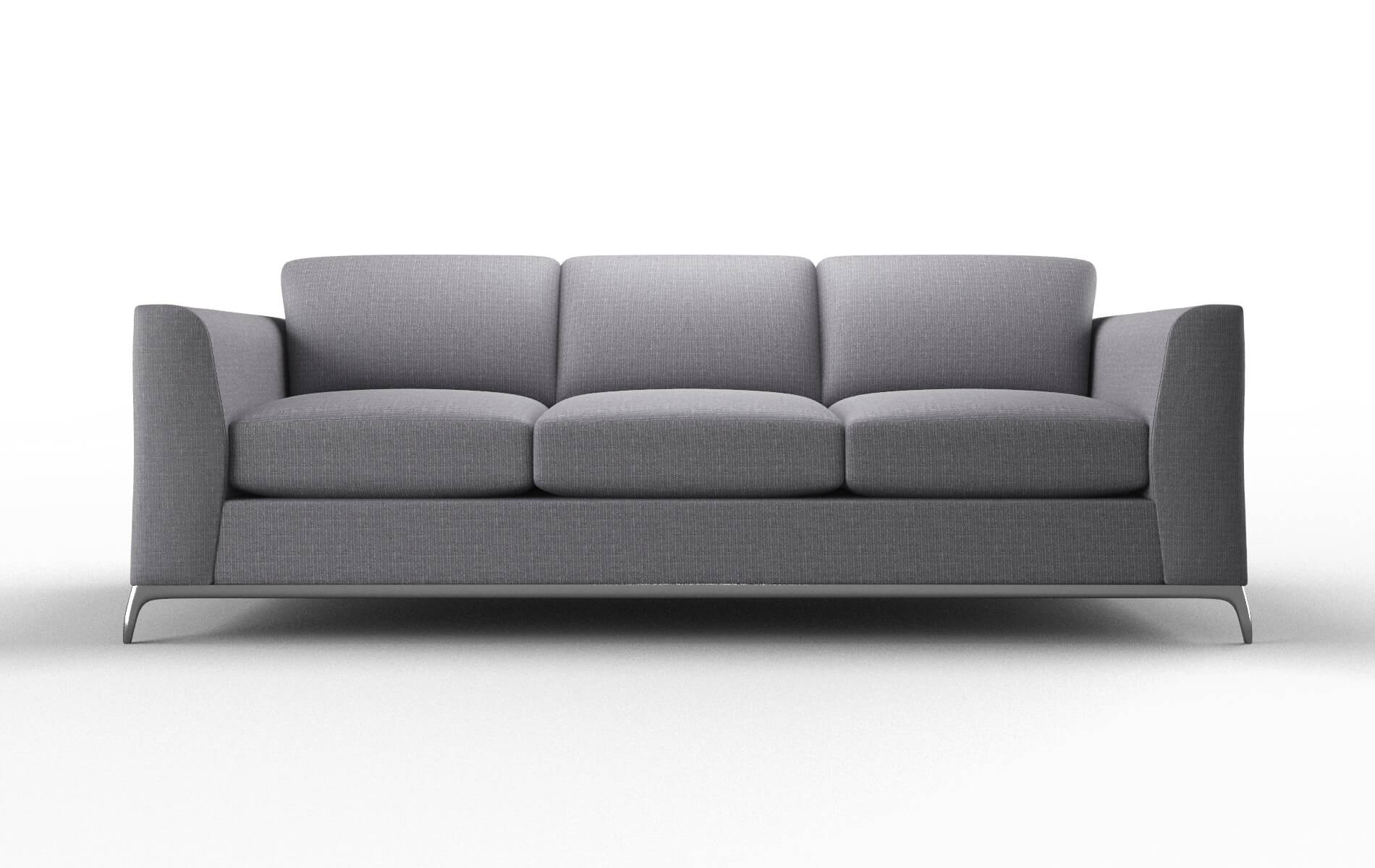 Toronto Parker Ash Sofa metal legs 1