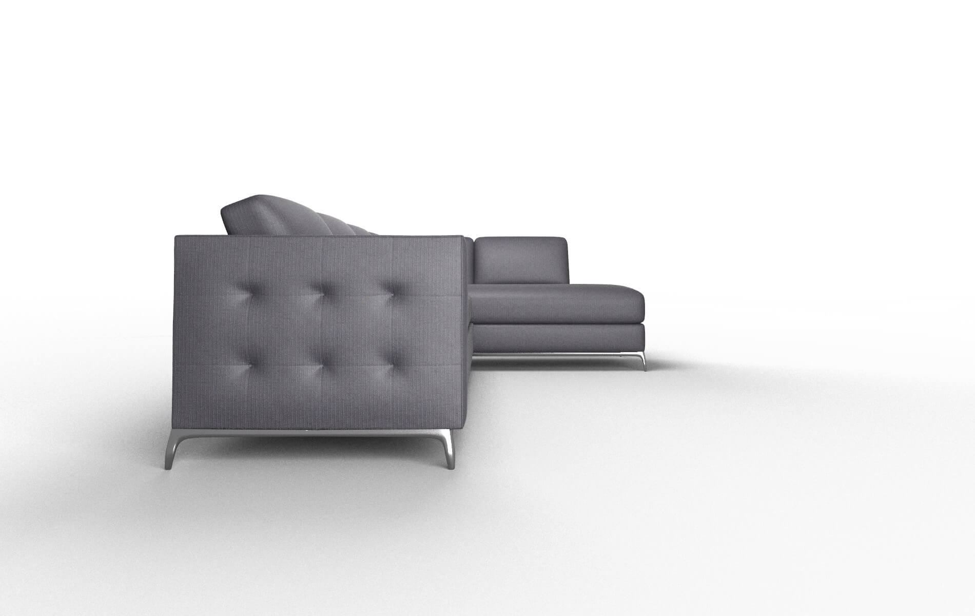 Toronto Parker Charcoal Panel metal legs 3