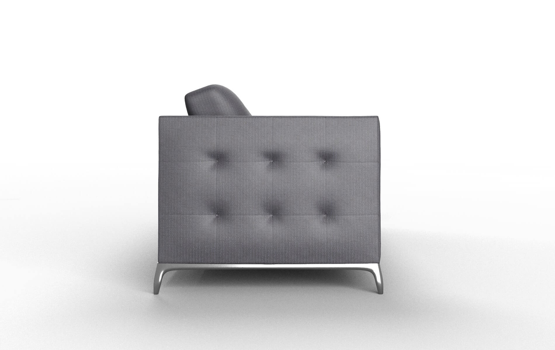 Toronto Parker Charcoal Sofa metal legs 3