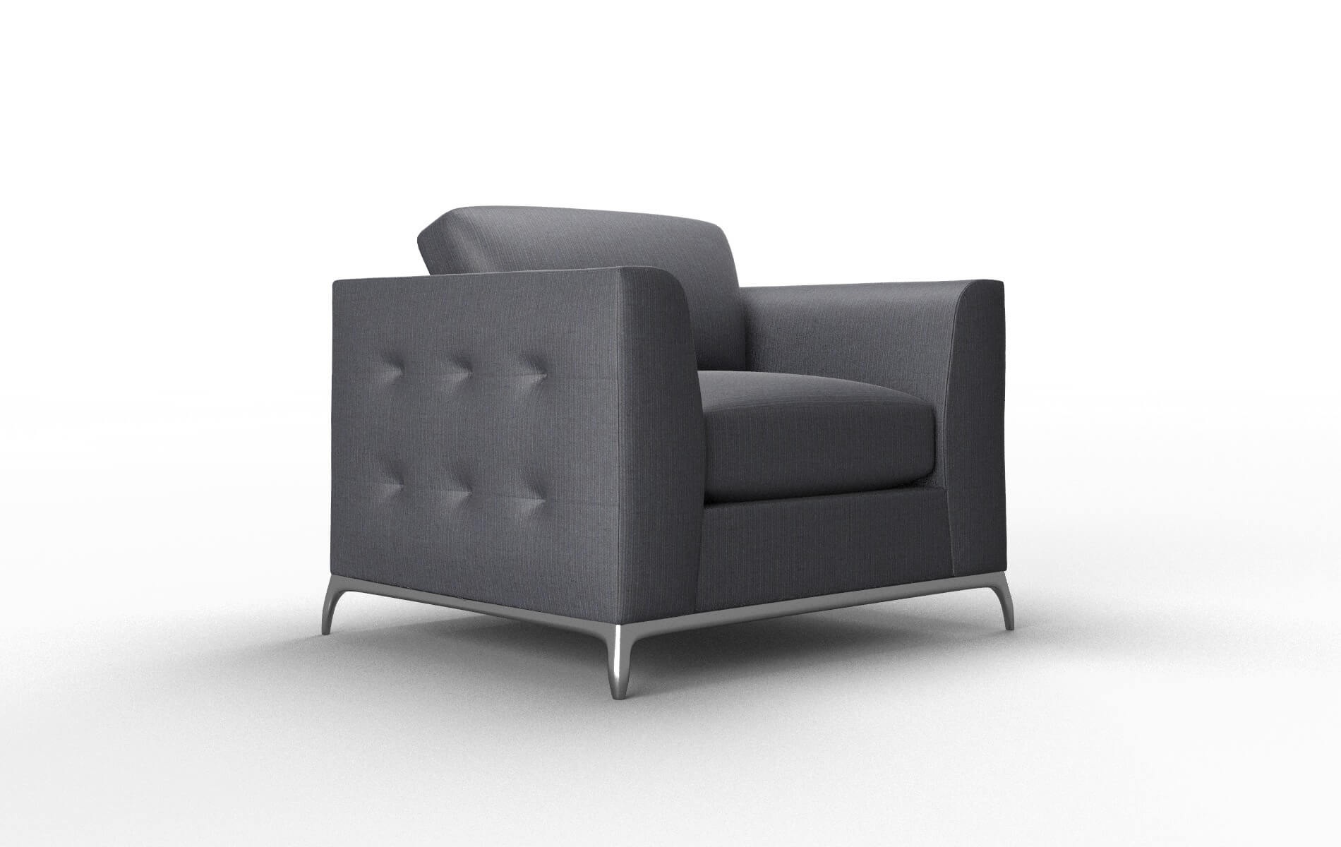 Toronto Parker Midnight Chair metal legs 2