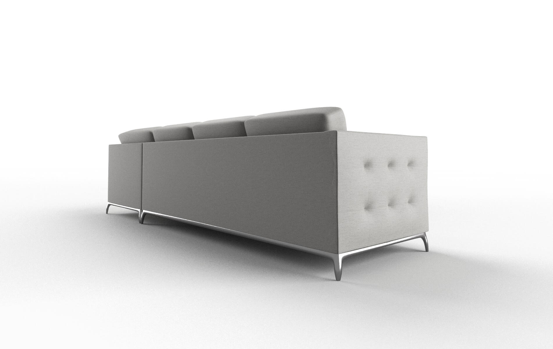 Toronto Parker Silver Panel metal legs 5