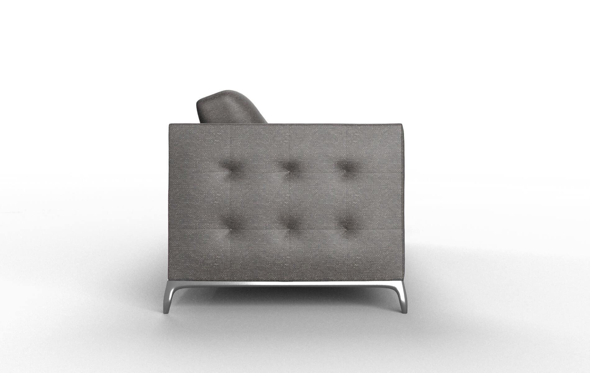 Toronto Phoenix Chocolate Sofa metal legs 3