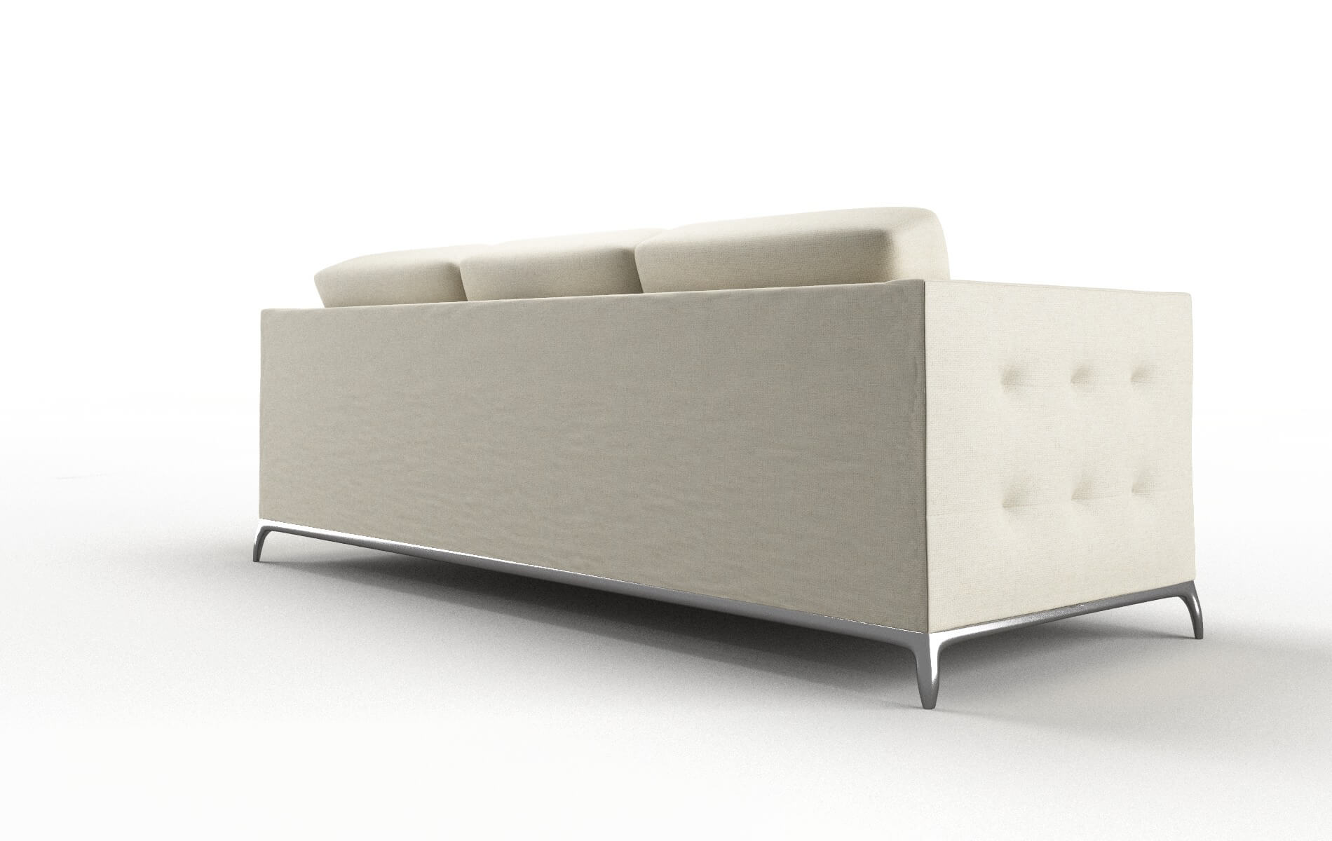 Toronto Phoenix Ivory Sofa metal legs 5