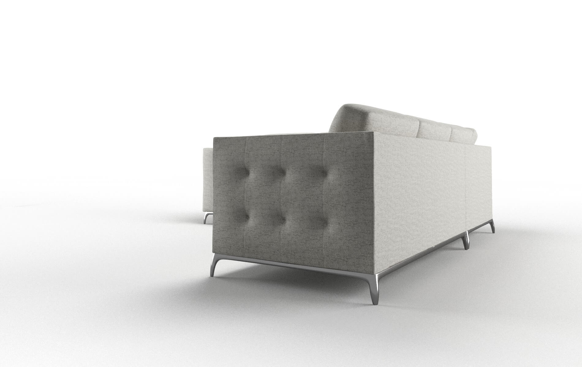 Toronto Prime Gravel Sectional metal legs 4