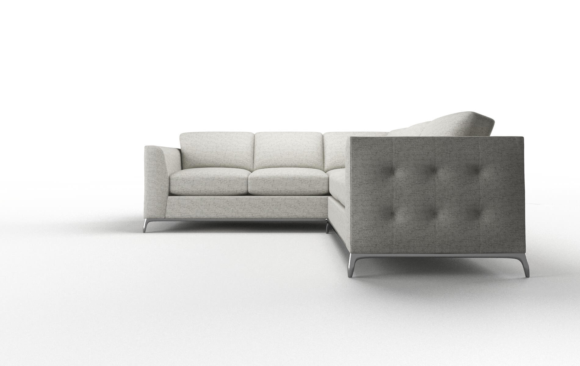 Toronto Prime Gravel Sectional metal legs 5