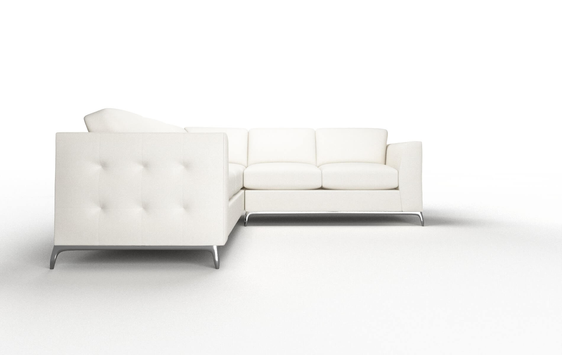 Toronto R_prize Cream Sectional metal legs 2