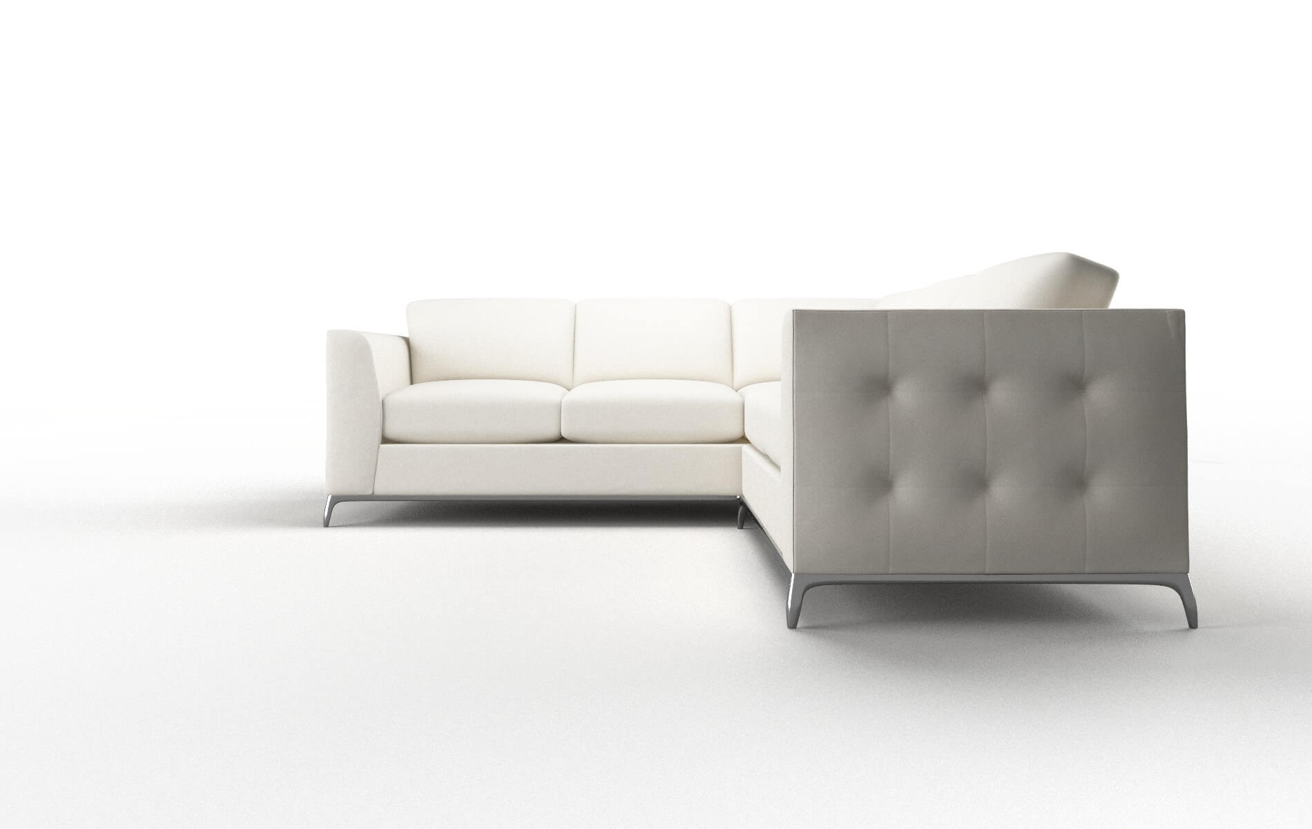 Toronto R_prize Cream Sectional metal legs 5