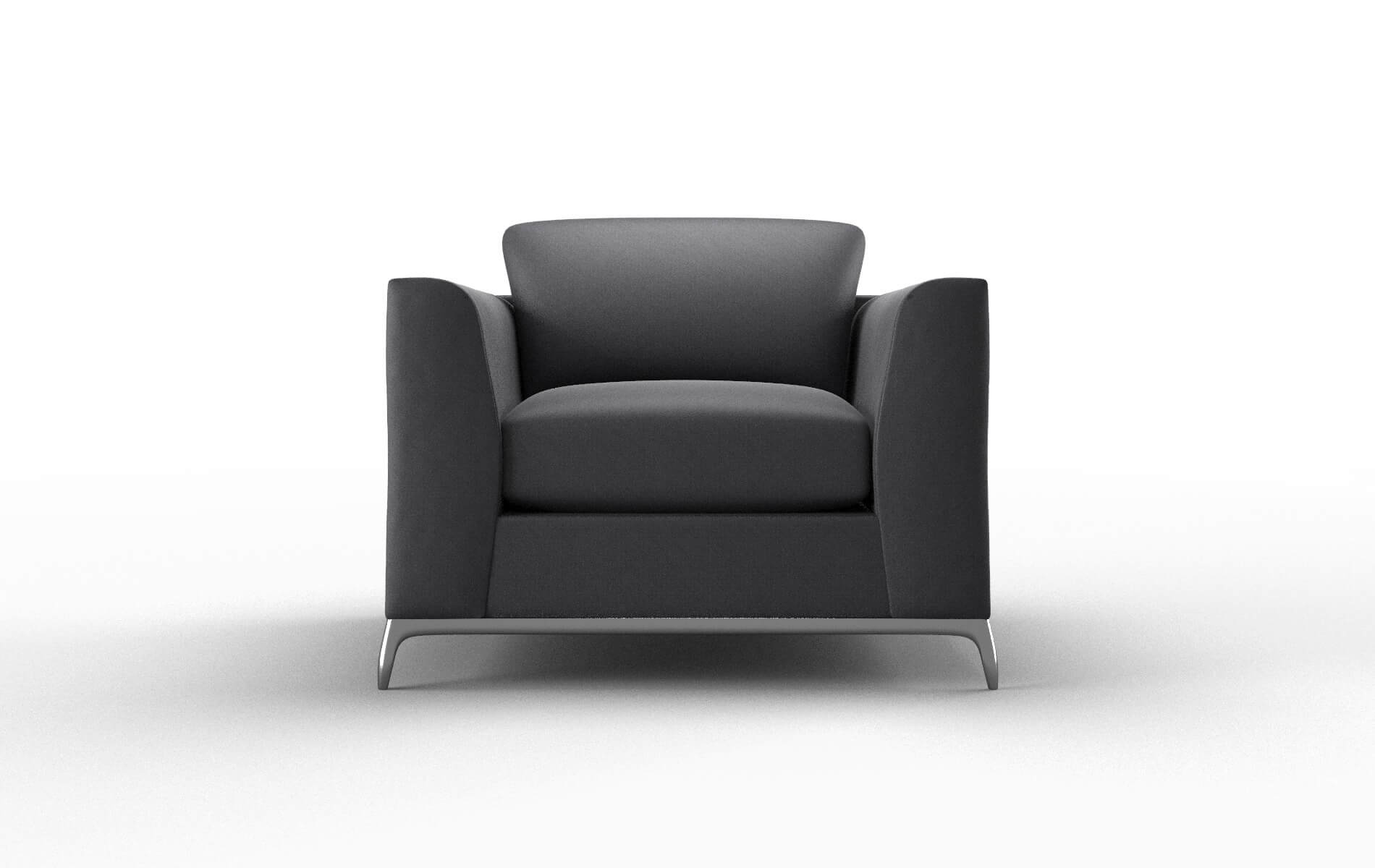 Toronto Redondo navy Chair Metal Legs  1