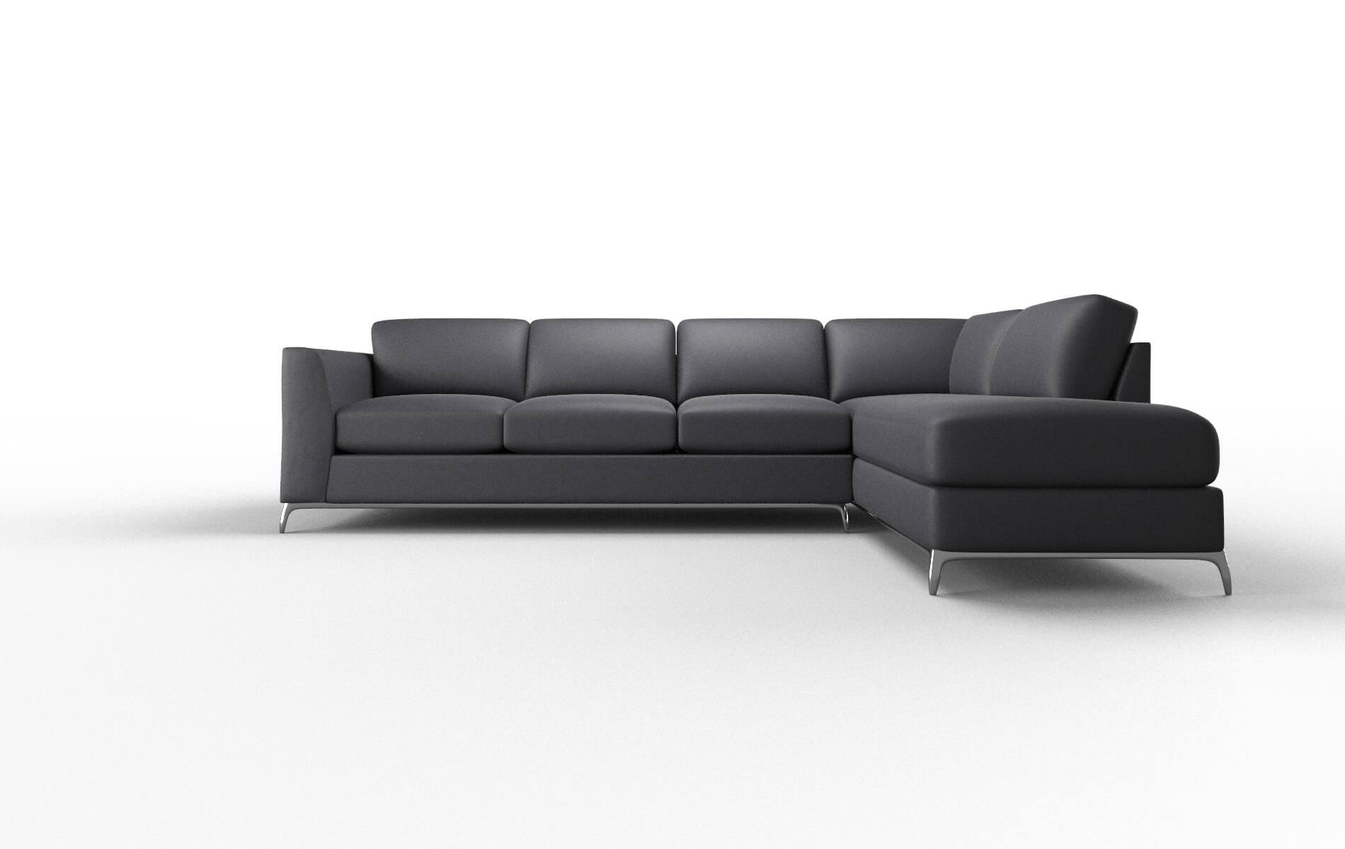 Toronto Redondo Navy Panel metal legs 1