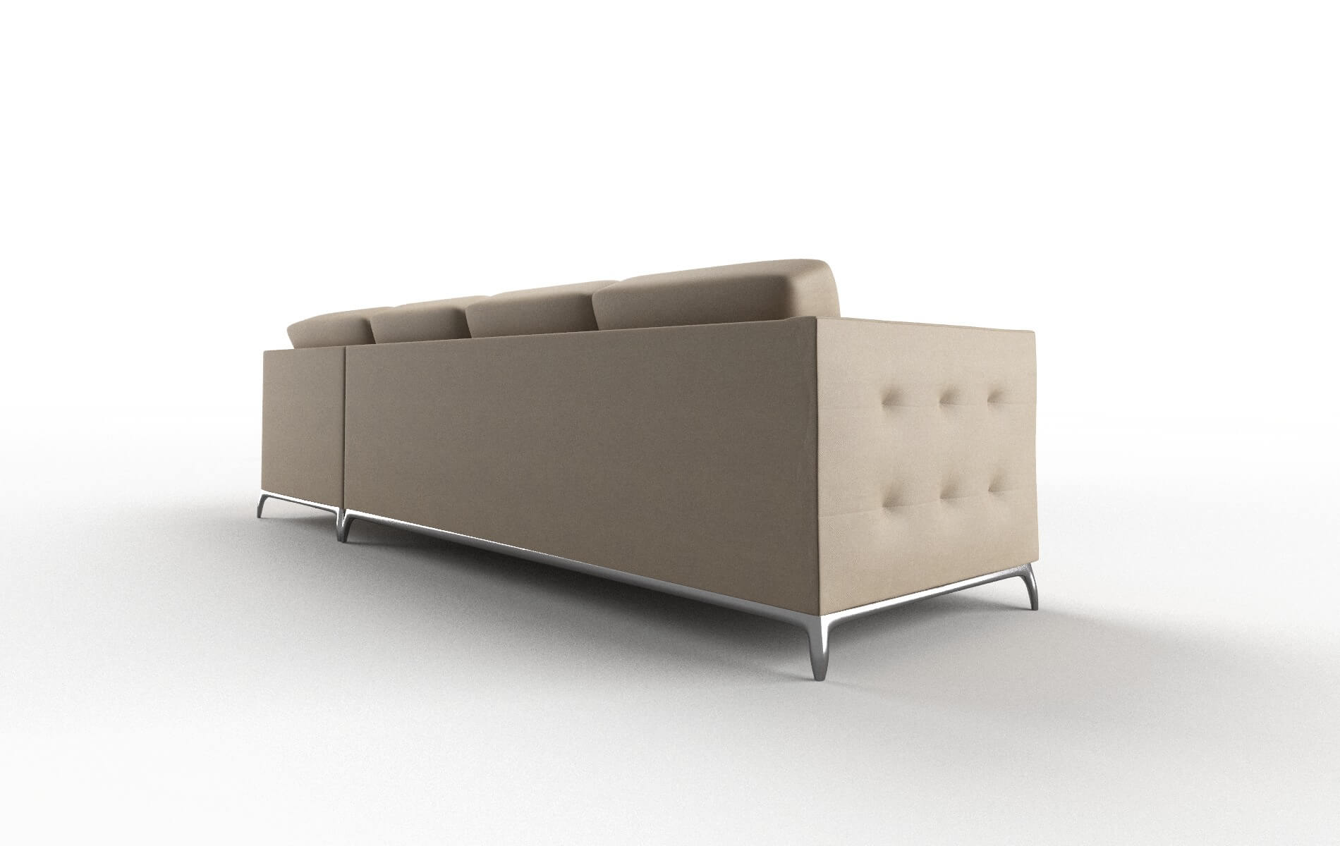 Toronto Rocket Cappuccino Panel metal legs 5