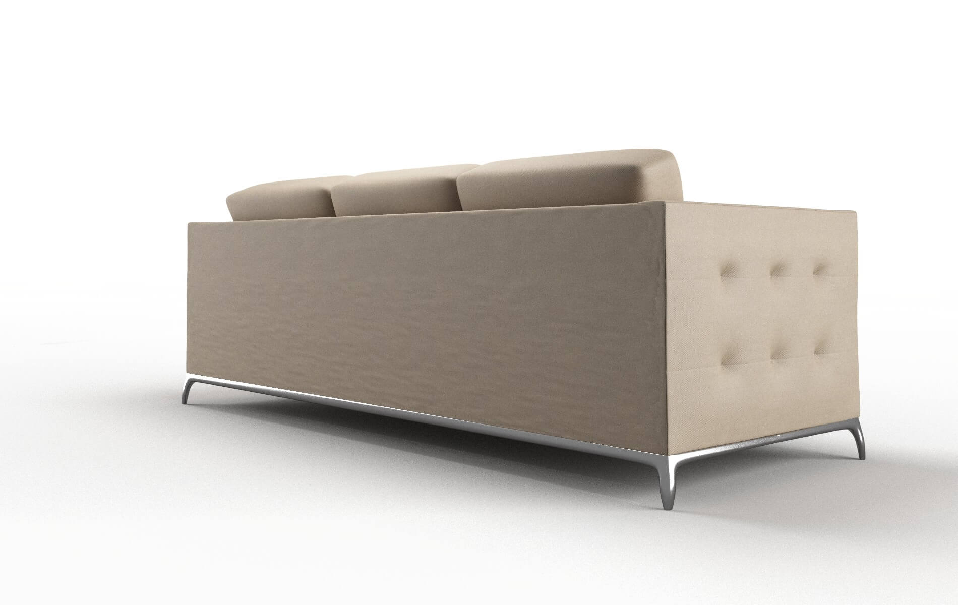 Toronto Rocket Cappuccino Sofa metal legs 5